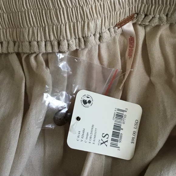 Free People Siyah Off The Shoulder Midi Dress - Picture 5 of 14